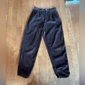 Vintage Eddie Bauer high rise corduroy trousers